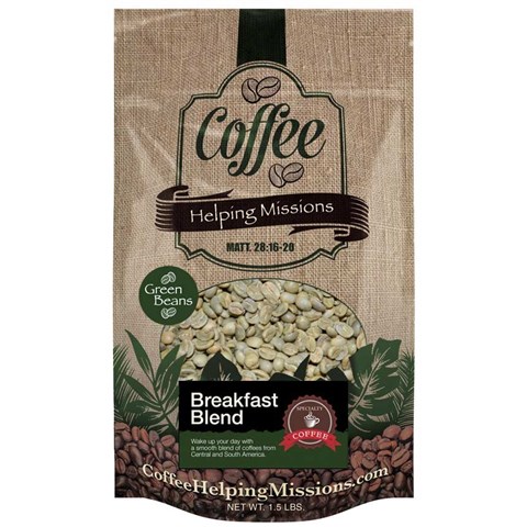 Green Beans 1.5lb Bag: Breakfast Blend