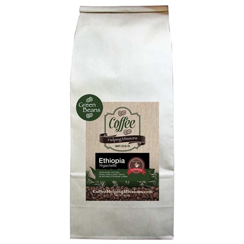 Green Beans 10lb Bag: Ethiopia Yirgacheffe