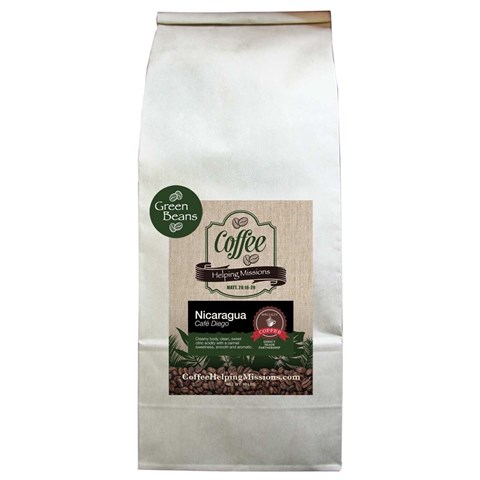 Green Beans 10lb Bag: Nicaragua Caf&#233; Diego