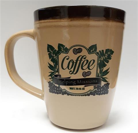 Coffee Helping Missions Mug (Brown)