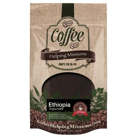 12oz. Bag: Ethiopia Yirgacheffe Dark Roast