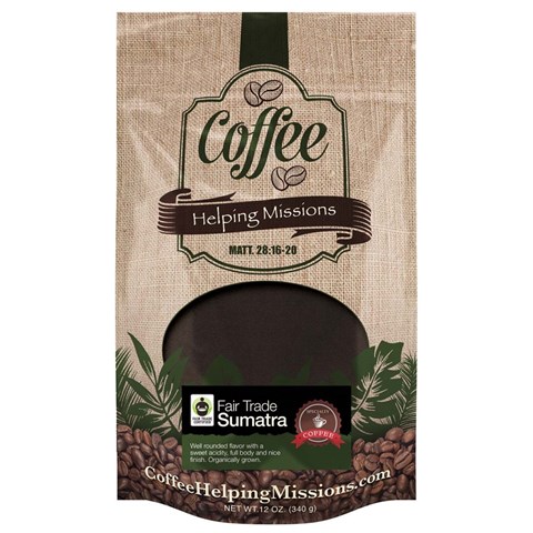 12oz. Bag: Sumatra Fair Trade Origin