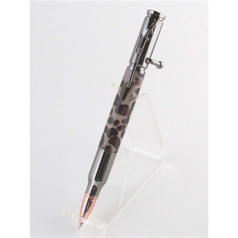 30 Caliber Bolt Action  Ball Point with CHM Cafe Mocha Acrylic