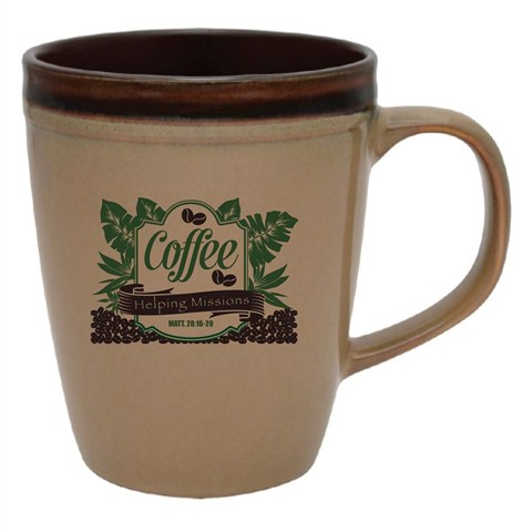 Ceramic Coffee Helping Missions Mug (14 oz)