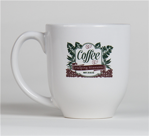 Coffee Helping Missions Mug (White)